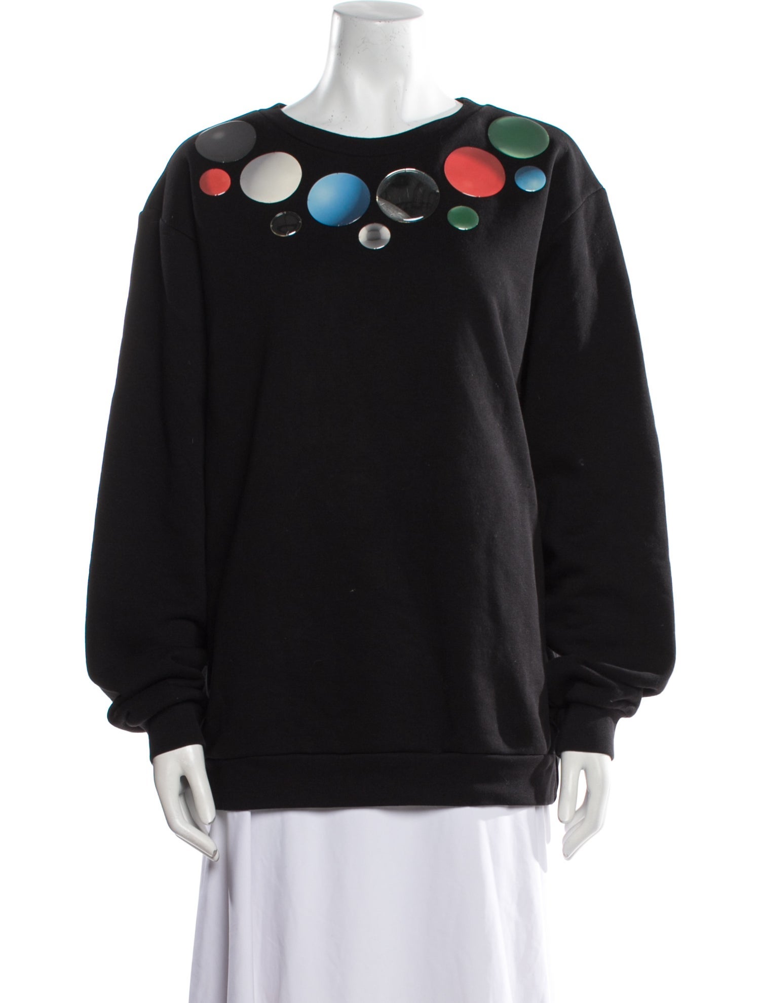 Christopher Kane Crew Neck Long Sleeve Sweatshirt