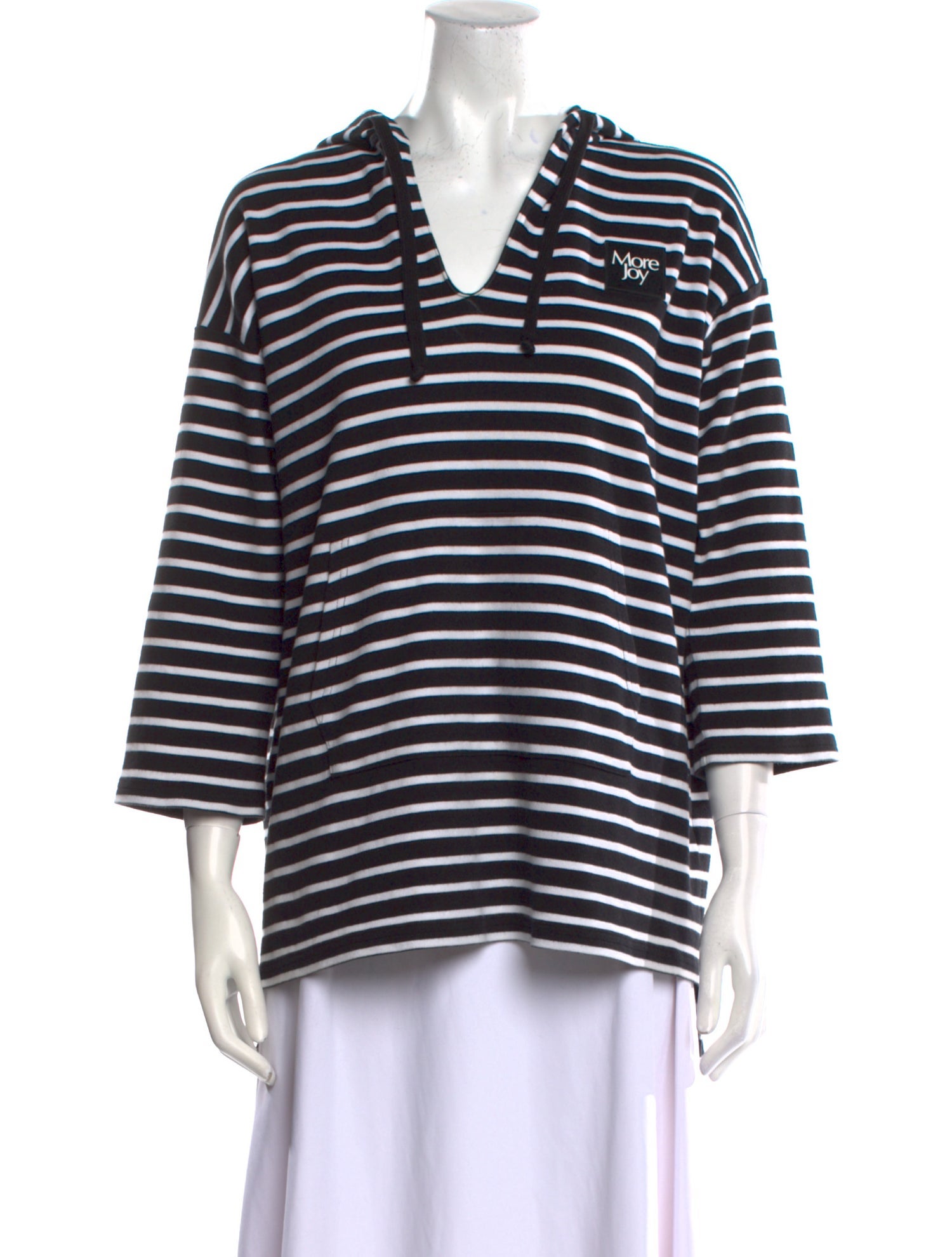 Christopher Kane Striped V-Neck Tunic