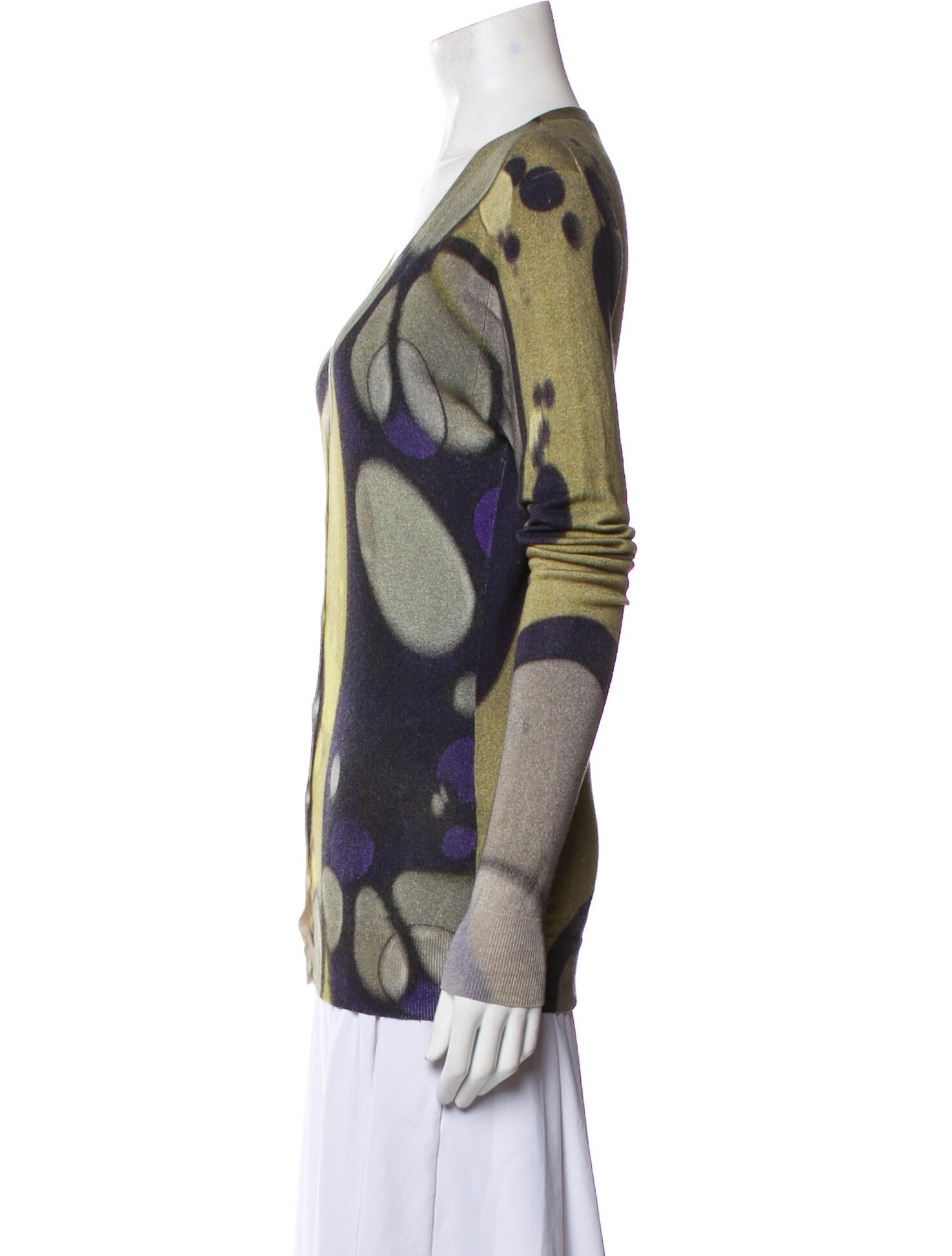 Christopher Kane Silk Printed Blouse