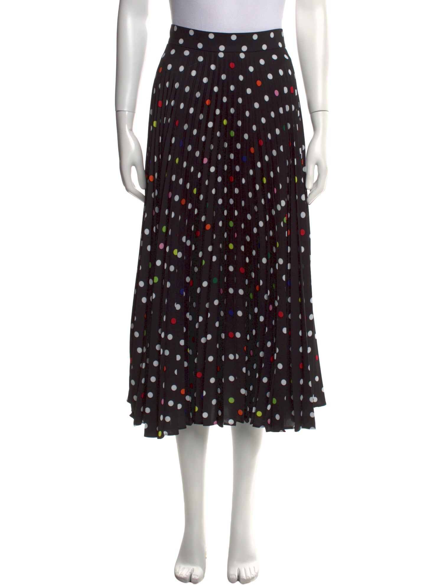 Christopher Kane Polka Dot Print Midi Length Skirt