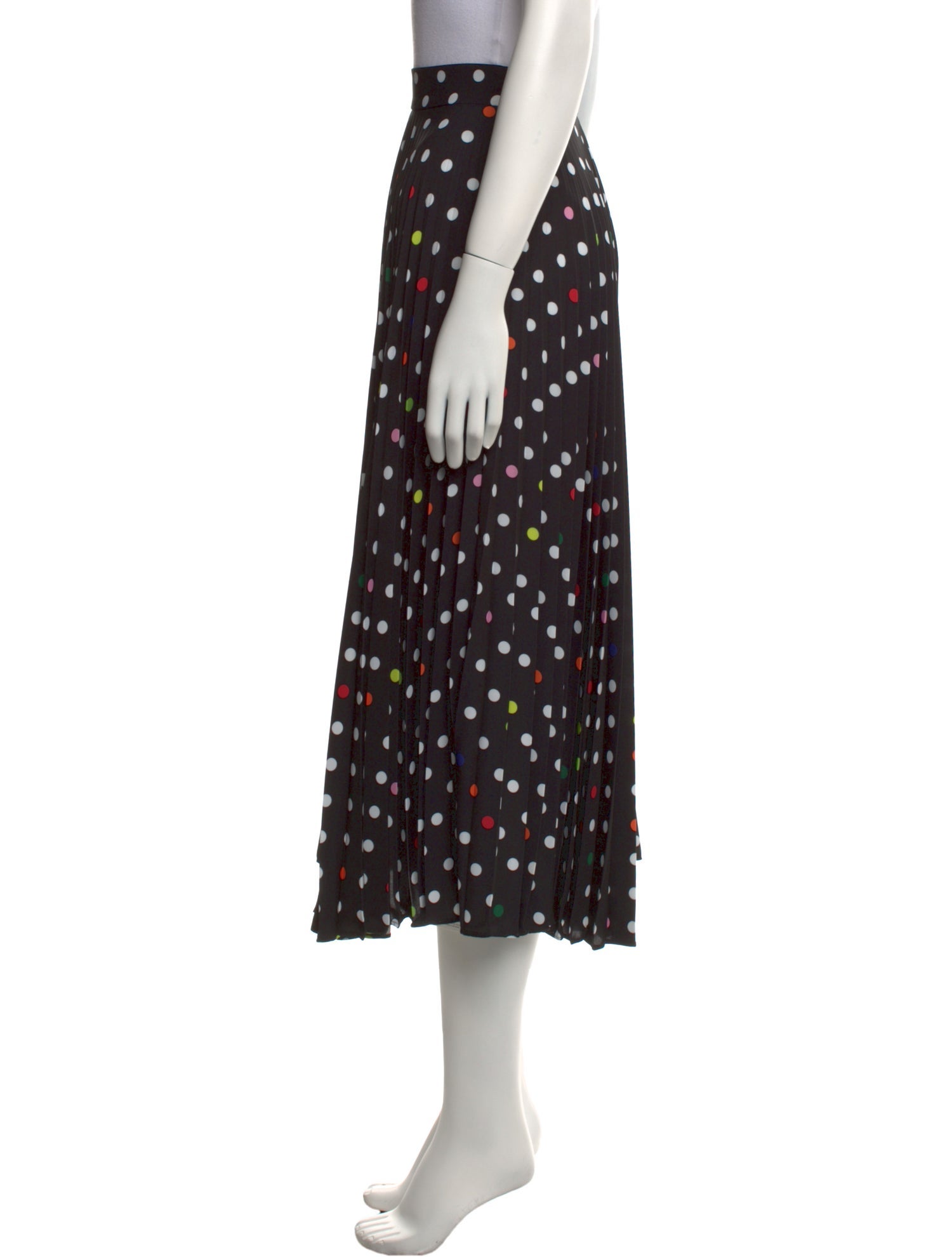 Christopher Kane Polka Dot Print Midi Length Skirt