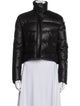 Christopher Kane Leather Down Jacket