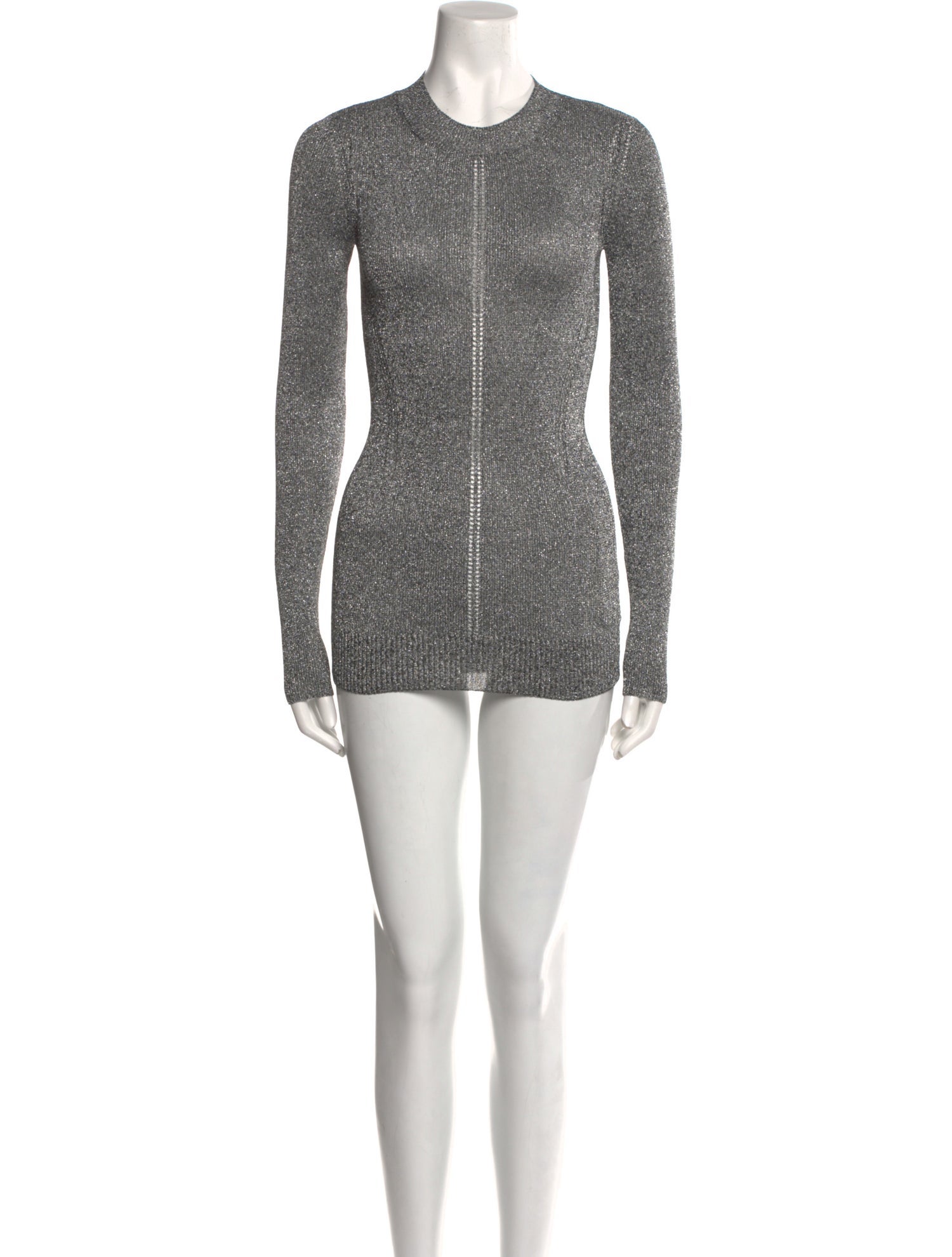 Christopher Kane Crew Neck Long Sleeve Bodysuit