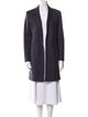 Christopher Kane Wool Tweed Pattern Coat