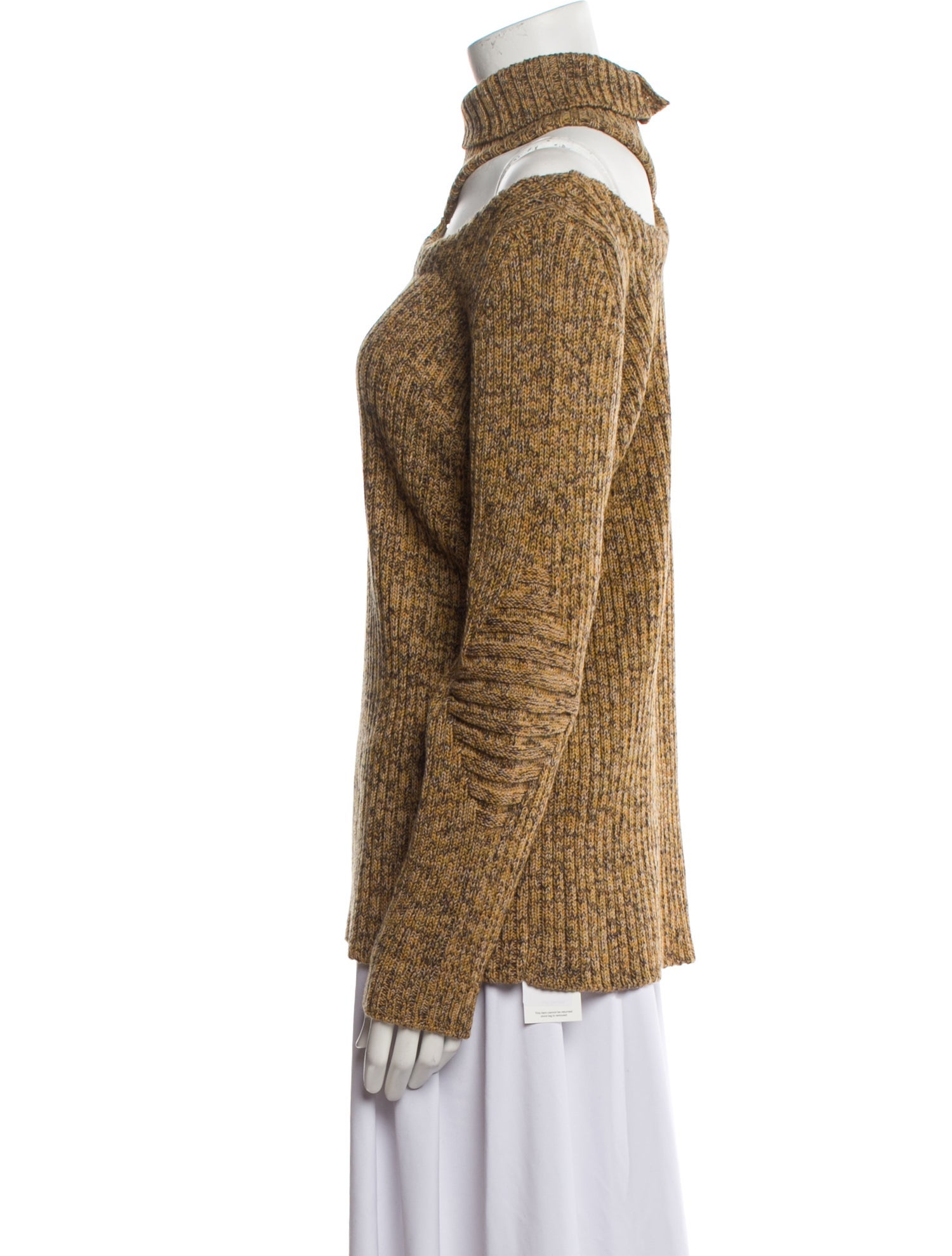 Christopher Kane Virgin Wool Turtleneck Sweater