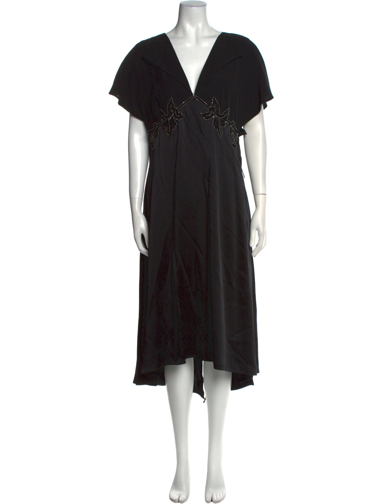 Christopher Kane V-Neck Long Dress