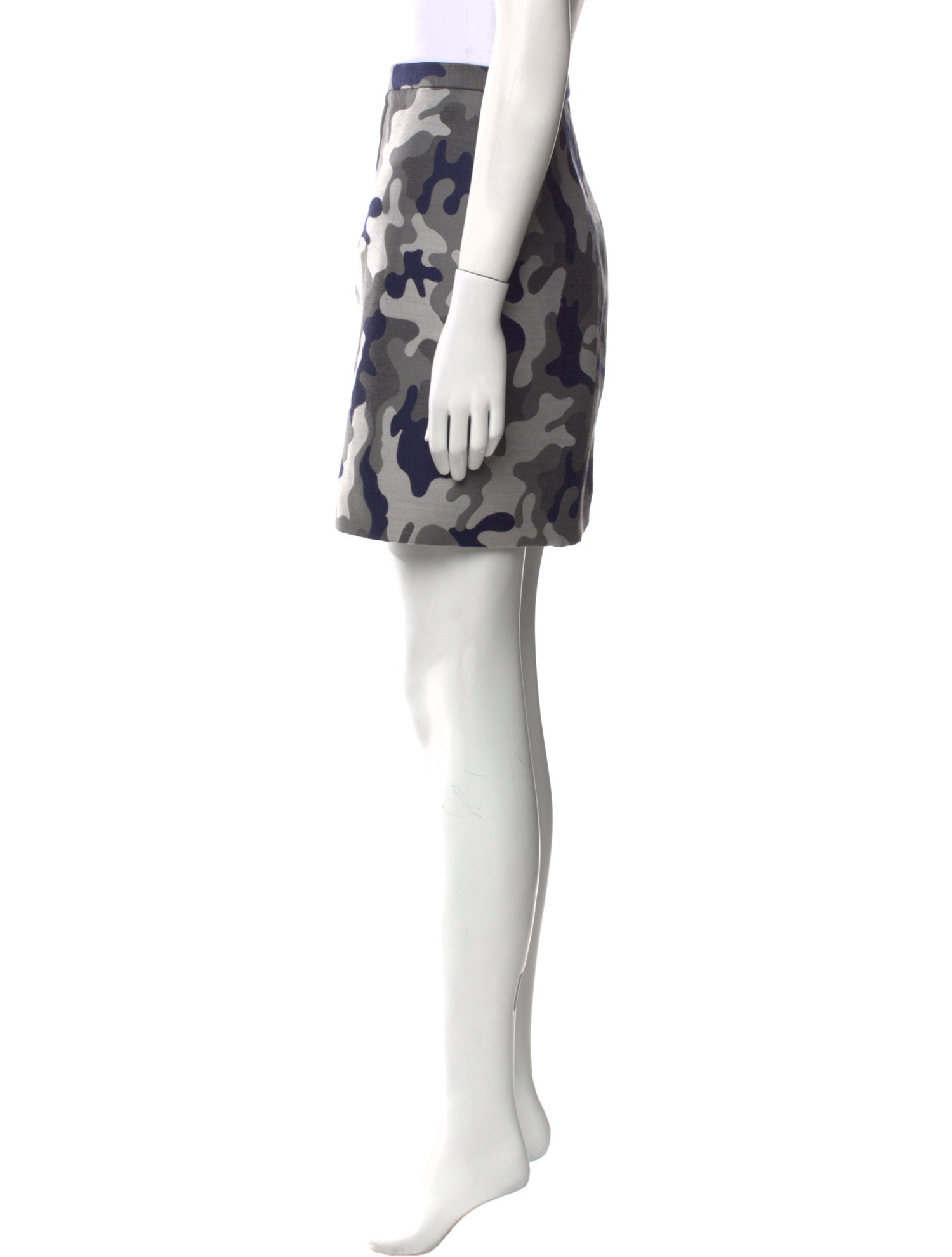 Christopher Kane Silk Mini Skirt