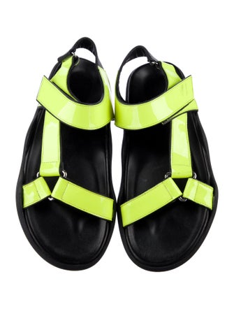 Christopher Kane Patent Leather Sandals