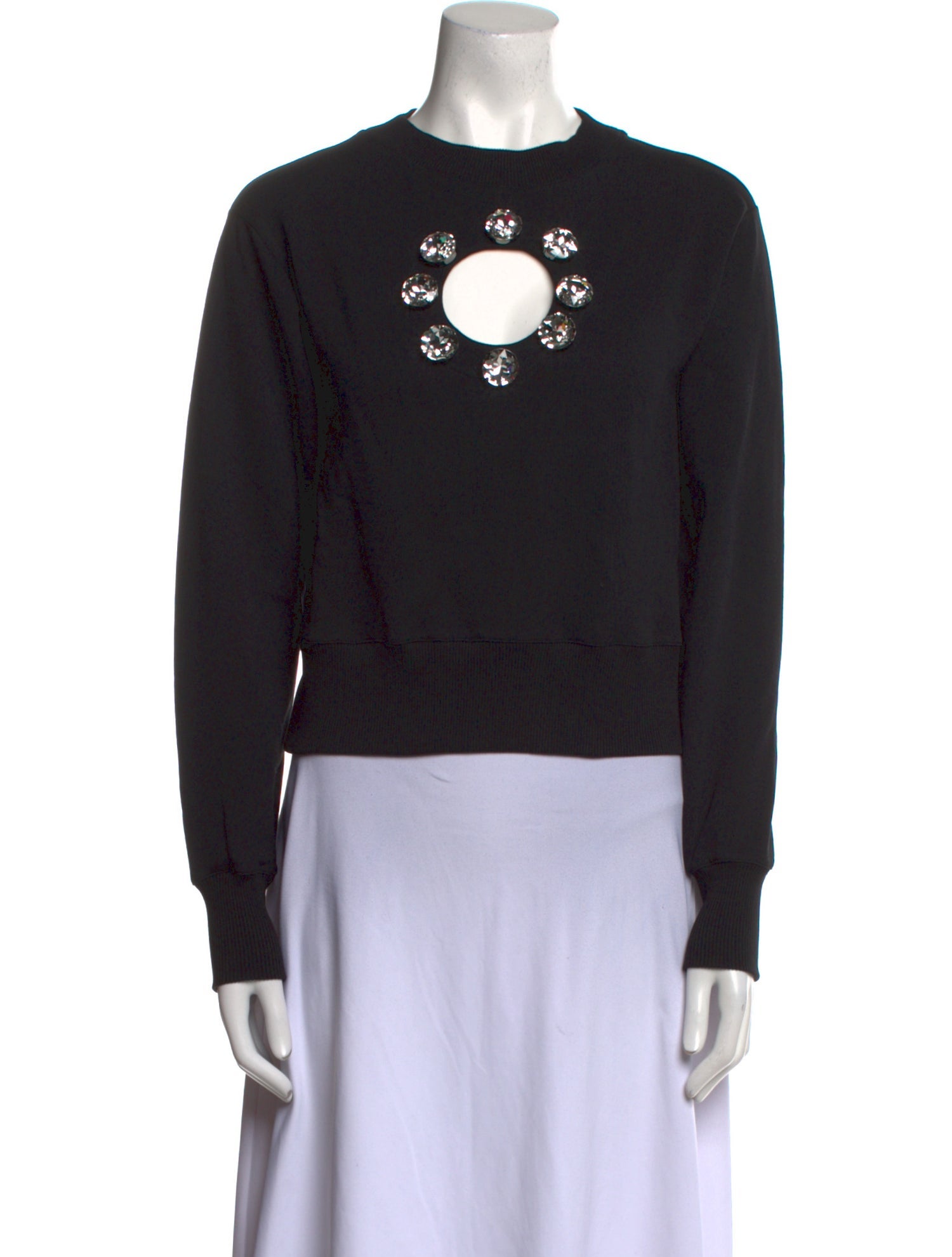 Christopher Kane Graphic Print Crew Neck Sweatshirt w/ Tags