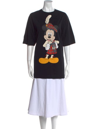 Christopher Kane Graphic Print Crew Neck T-Shirt