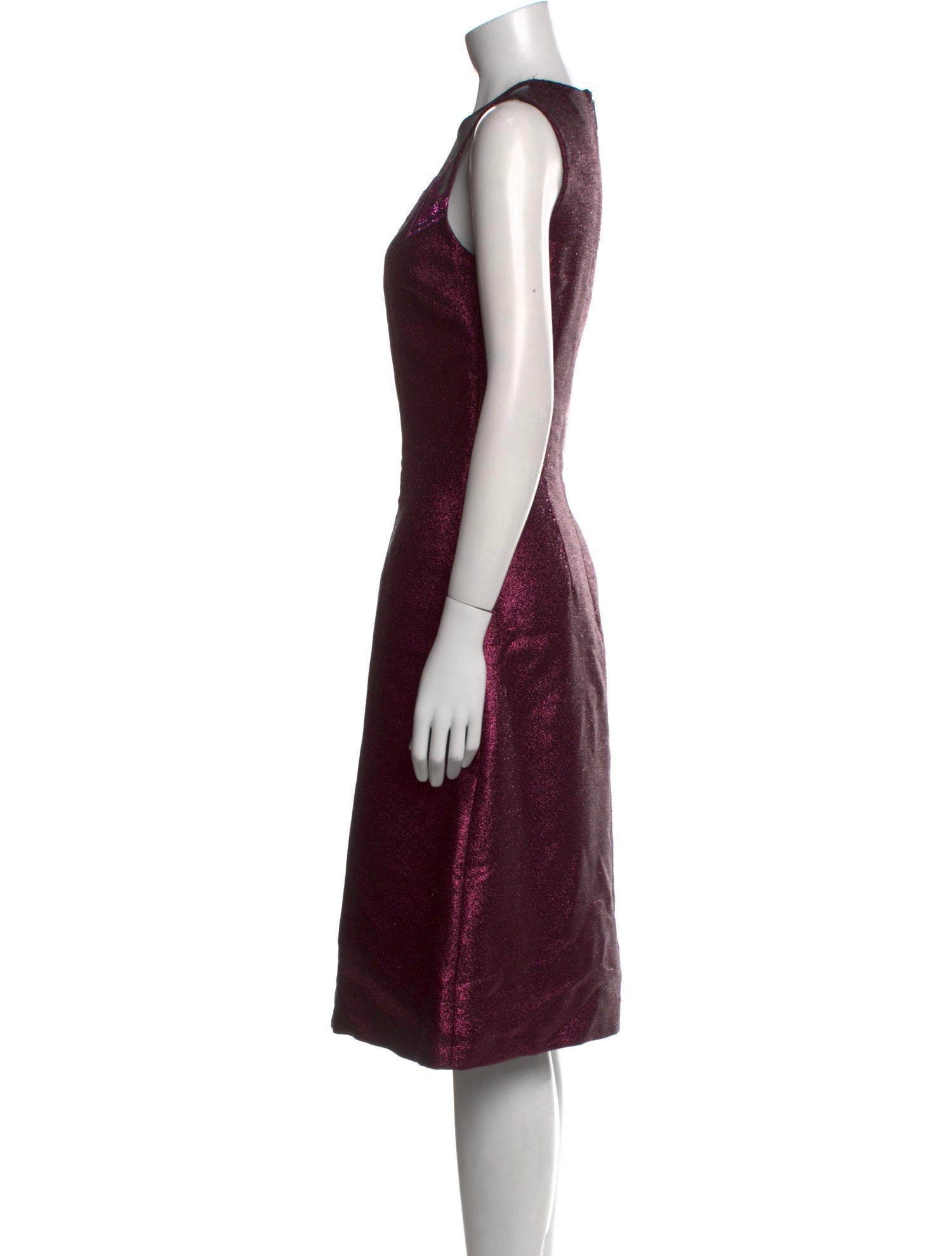 Christopher Kane Virgin Wool Midi Length Dress