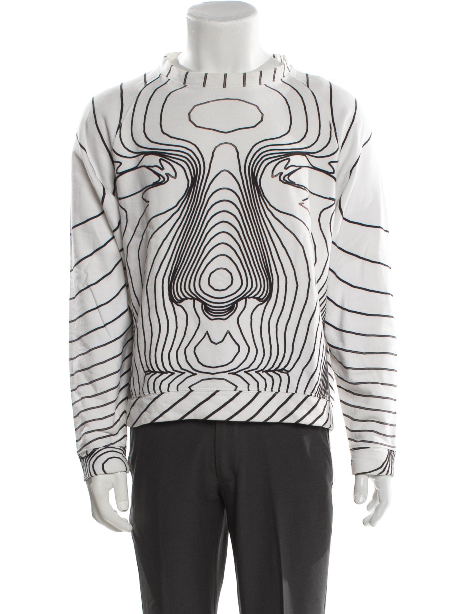 Christopher Kane Printed Crew Neck Sweatshirt