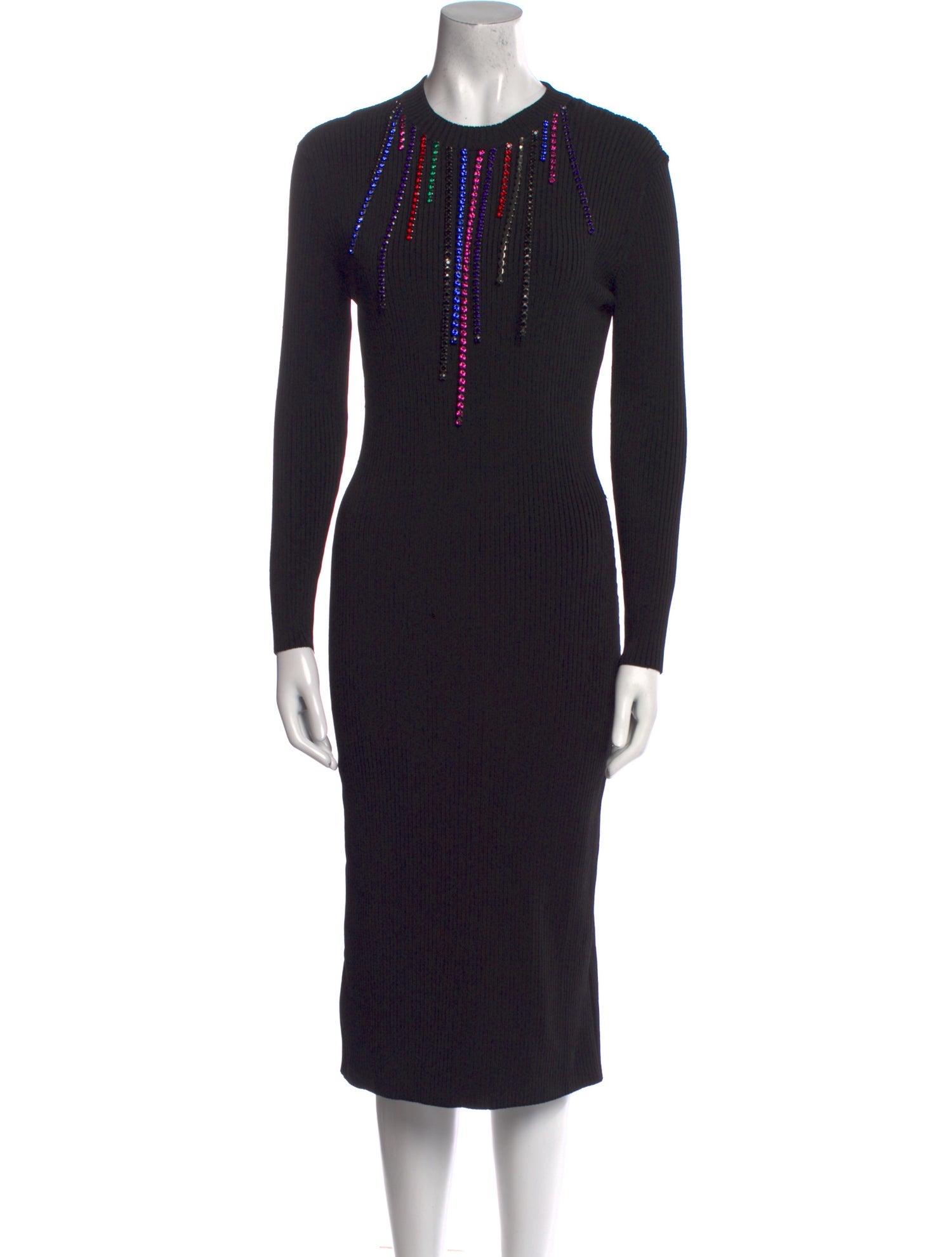 Christopher Kane Crew Neck Midi Length Dress