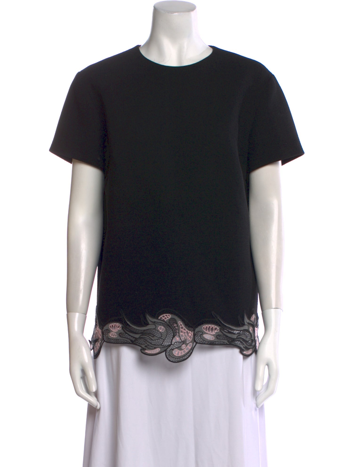 Christopher Kane Wool Crew Neck T-Shirt