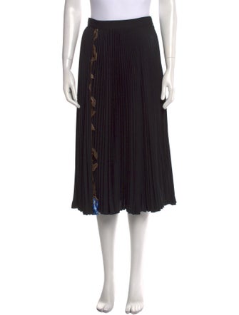 Christopher Kane Embroidered Accent Midi Length Skirt