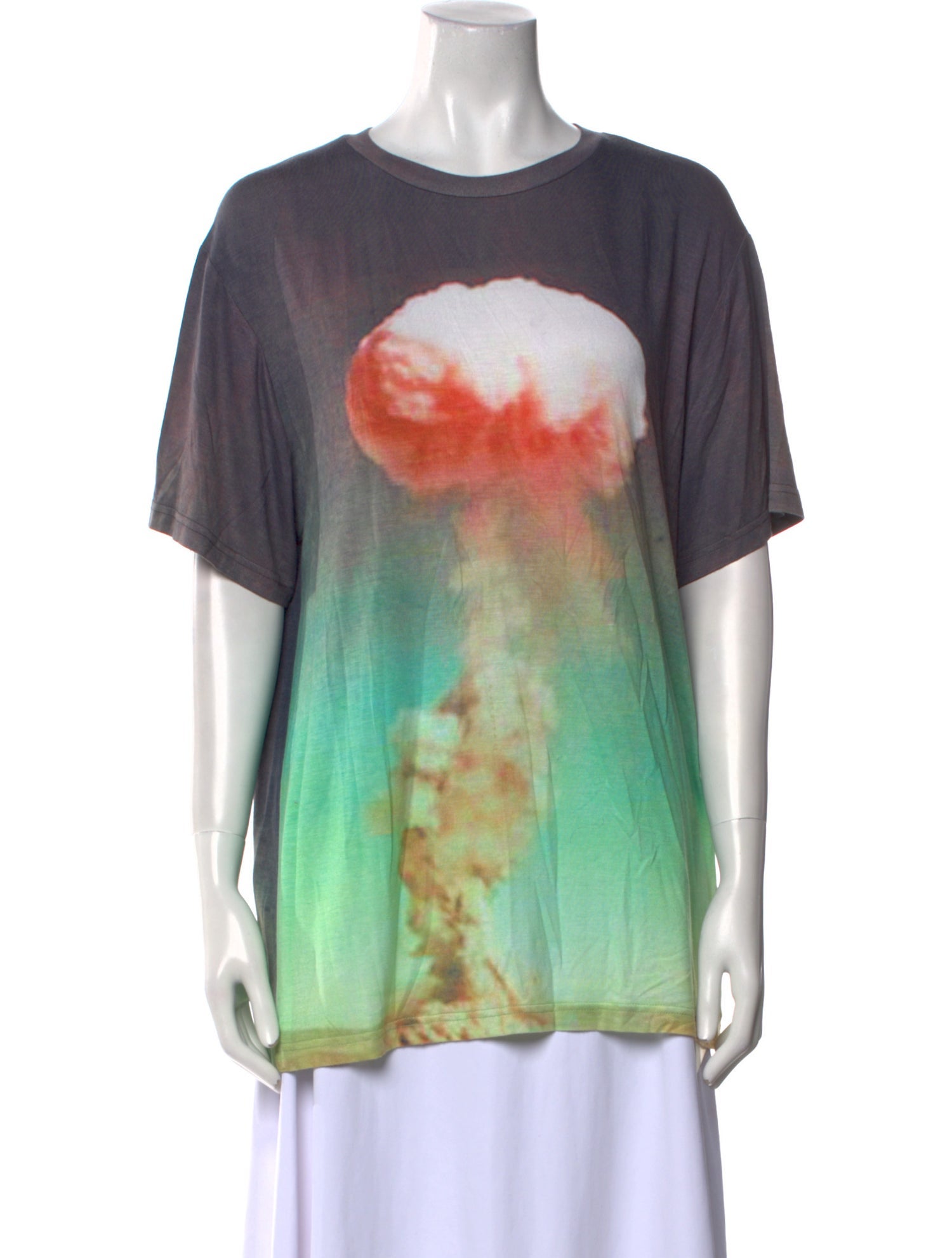 Christopher Kane Graphic Print Crew Neck T-Shirt