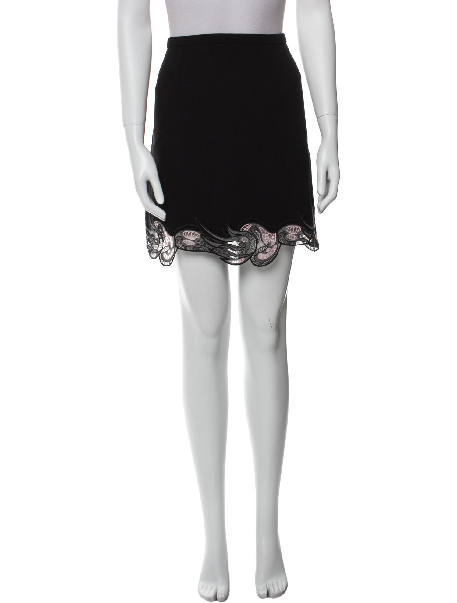 christopher kane レース スカート Christopher Kane - Lace-trimmed maxi slip dress Christopher Kane