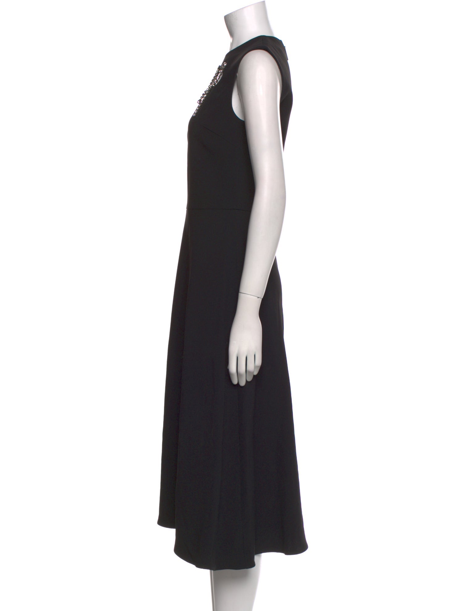 Christopher Kane Crew Neck Midi Length Dress