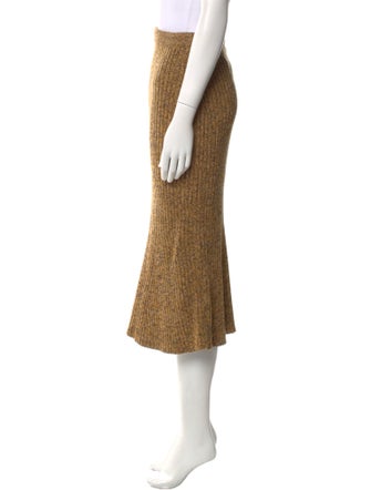 Christopher Kane Virgin Wool Midi Length Skirt