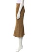 Christopher Kane Virgin Wool Midi Length Skirt