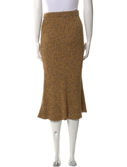 Christopher Kane Virgin Wool Midi Length Skirt