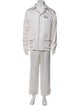 Christopher Kane Silk Graphic Print Pajama Set