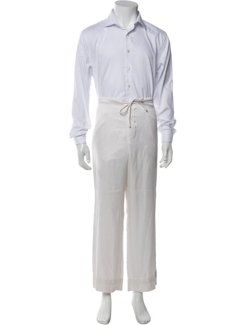 Christopher Kane Silk Graphic Print Pajama Set