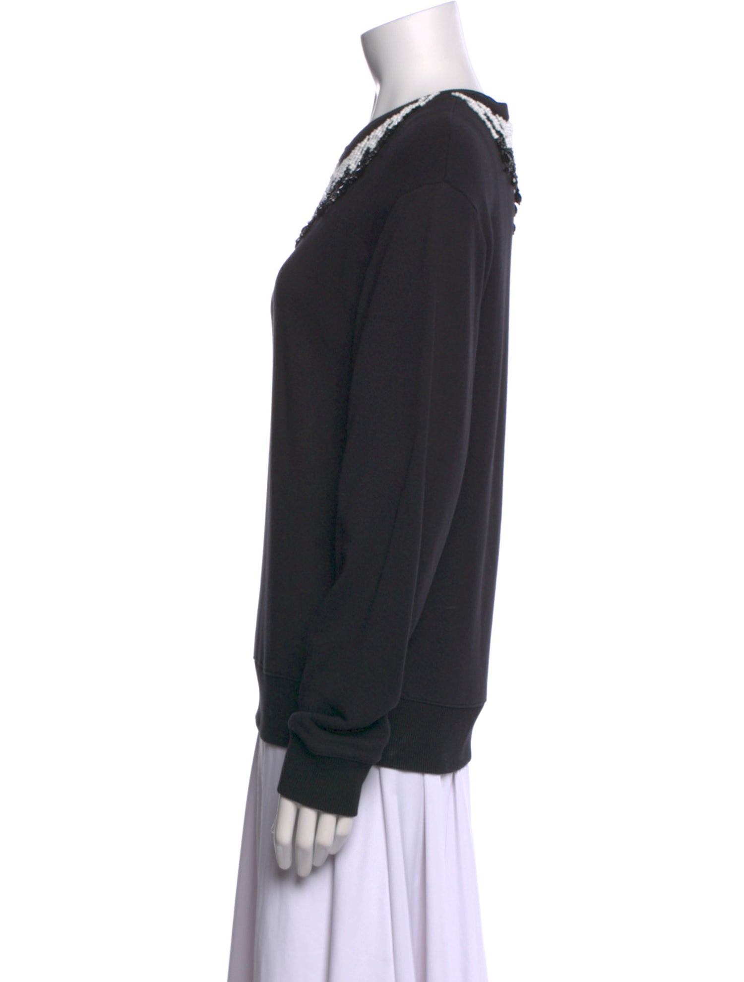 Christopher Kane Crew Neck Long Sleeve Sweatshirt