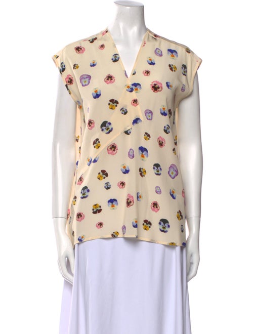 Christopher Kane Silk Printed Blouse