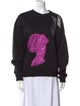 Christopher Kane Graphic Print Crew Neck Sweatshirt