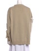 Christopher Kane Virgin Wool Crew Neck Sweater