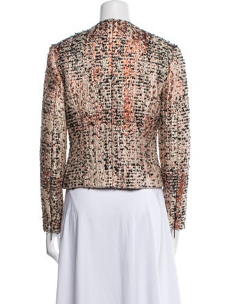 Christopher Kane Wool Tweed Pattern Evening Jacket