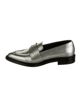Christopher Kane Patent Leather Loafers