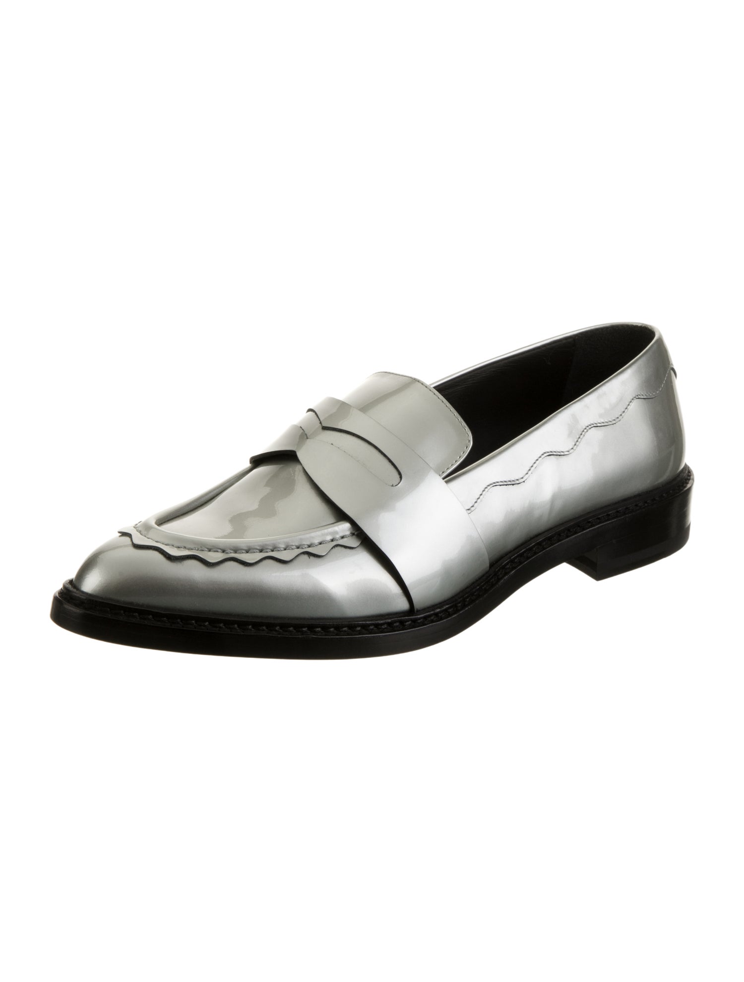 Christopher Kane Patent Leather Loafers