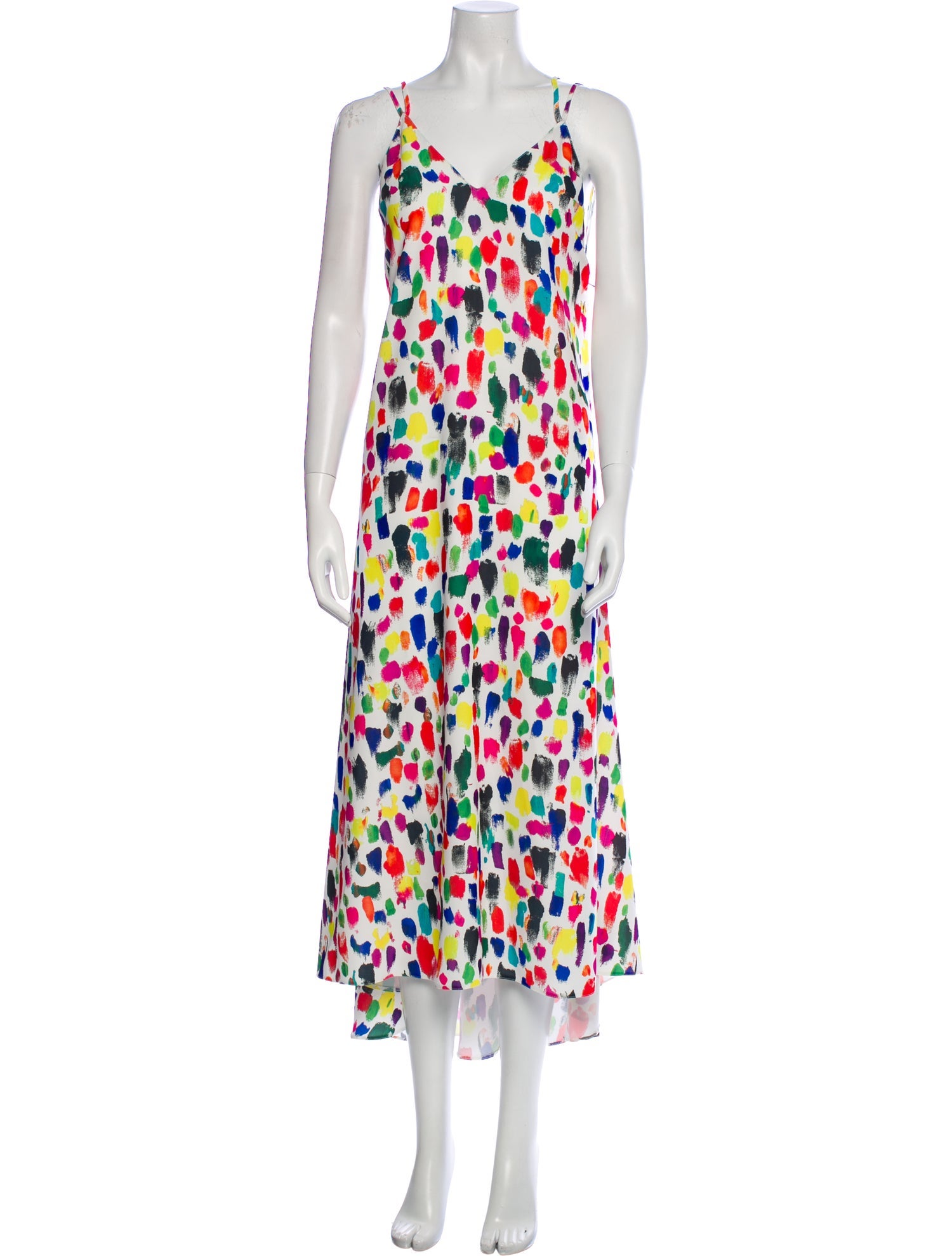 Christopher Kane Printed Long Dress