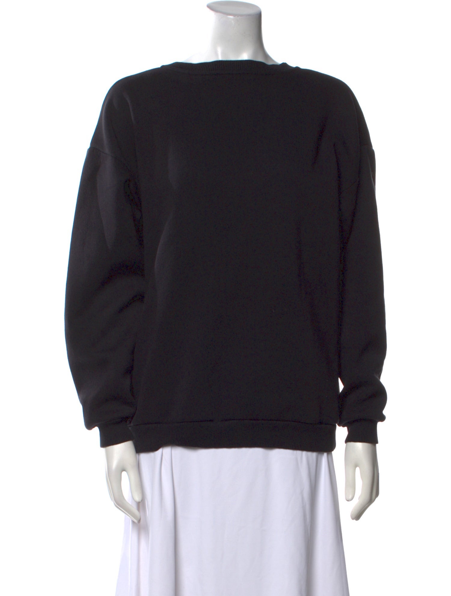 Christopher Kane Bateau Neckline Long Sleeve Sweatshirt