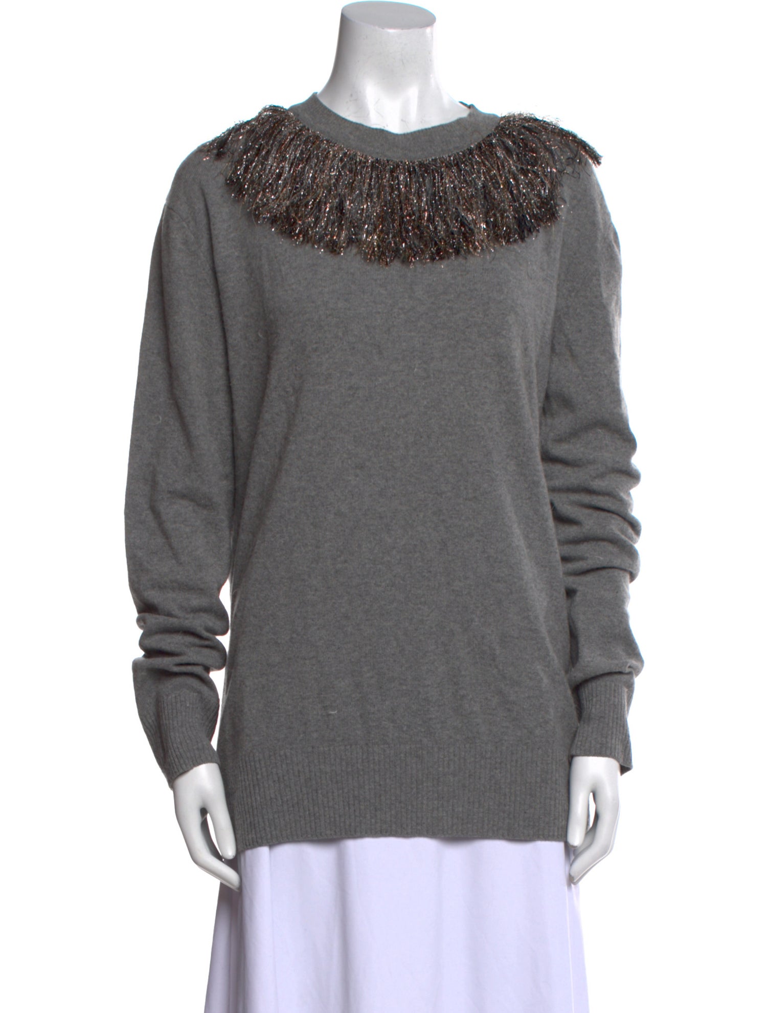 Christopher Kane Wool Scoop Neck Sweater