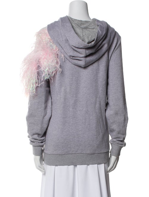 Christopher Kane Cowl Neck Long Sleeve Sweatshirt