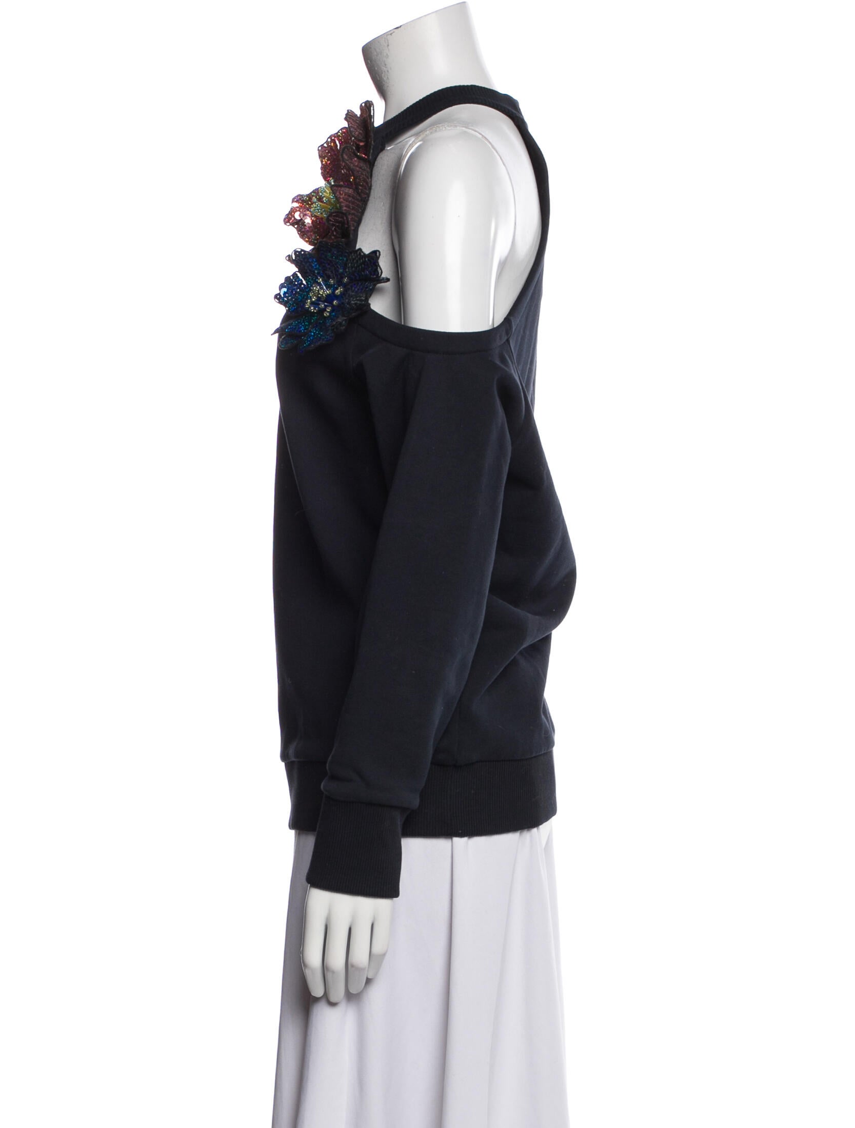 Christopher Kane Crew Neck Long Sleeve Sweatshirt