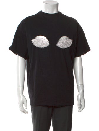 Christopher Kane Graphic Print Crew Neck T-Shirt