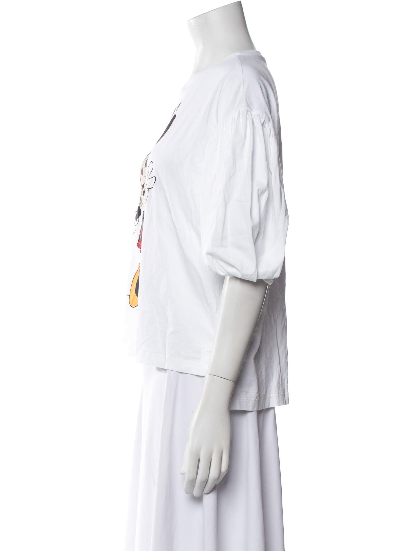 Christopher Kane Graphic Print Crew Neck T-Shirt