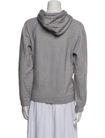 Christopher Kane Graphic Print Mock Neck Sweatshirt