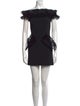 Christopher Kane Off-The-Shoulder Mini Dress