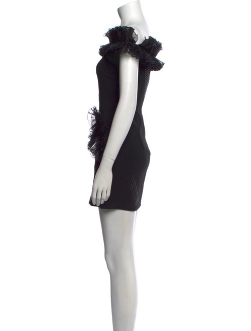 Christopher Kane Off-The-Shoulder Mini Dress