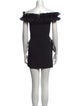 Christopher Kane Off-The-Shoulder Mini Dress