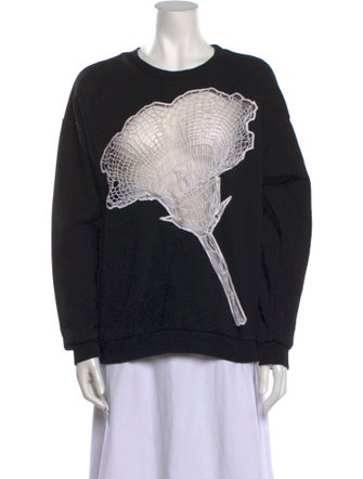 Christopher Kane Graphic Print Crew Neck Sweatshirt