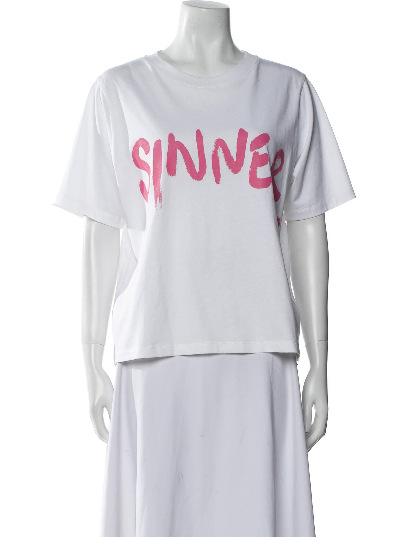 Christopher Kane Graphic Print Crew Neck T-Shirt