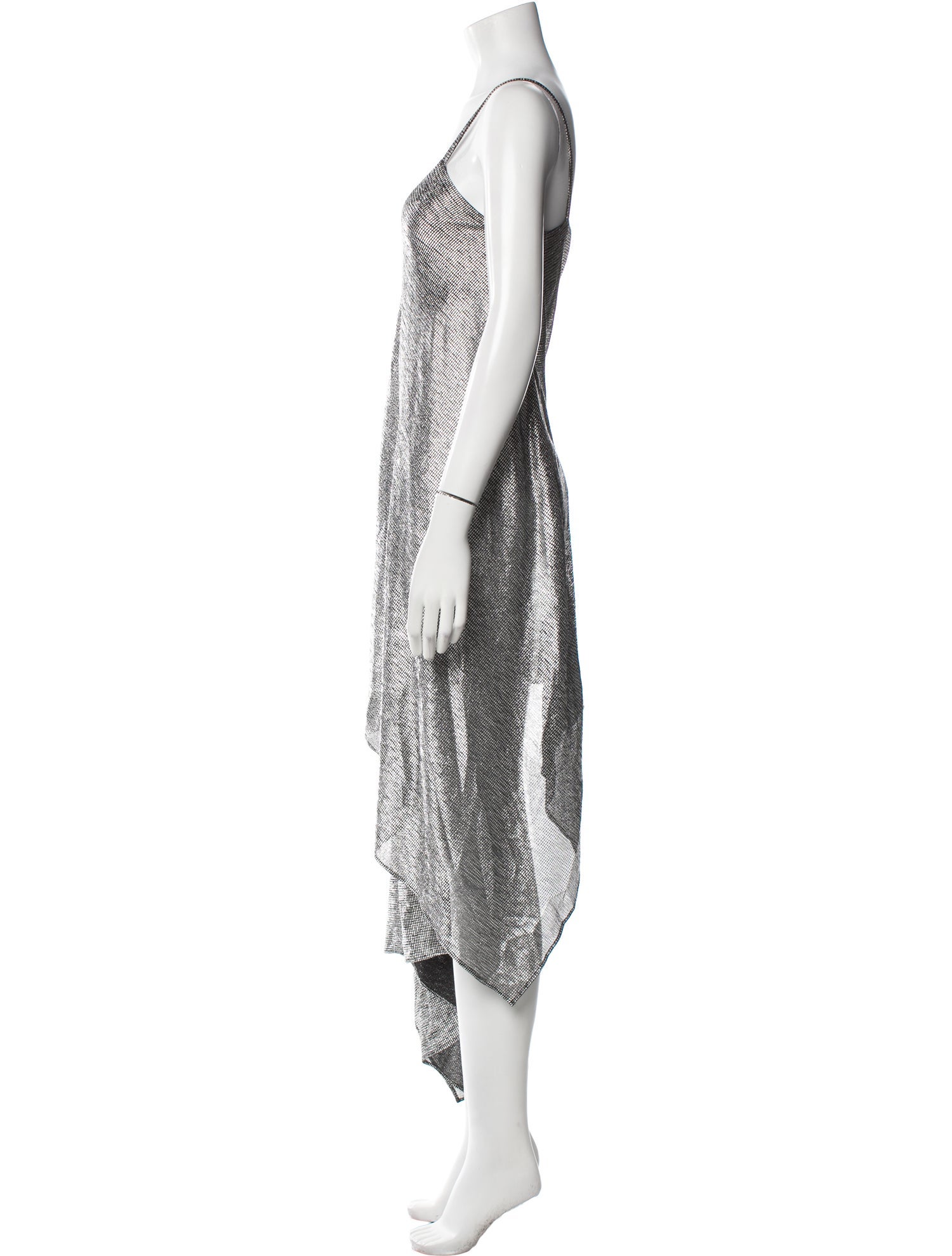 Christopher Kane V-Neck Long Dress