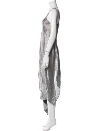 Christopher Kane V-Neck Long Dress