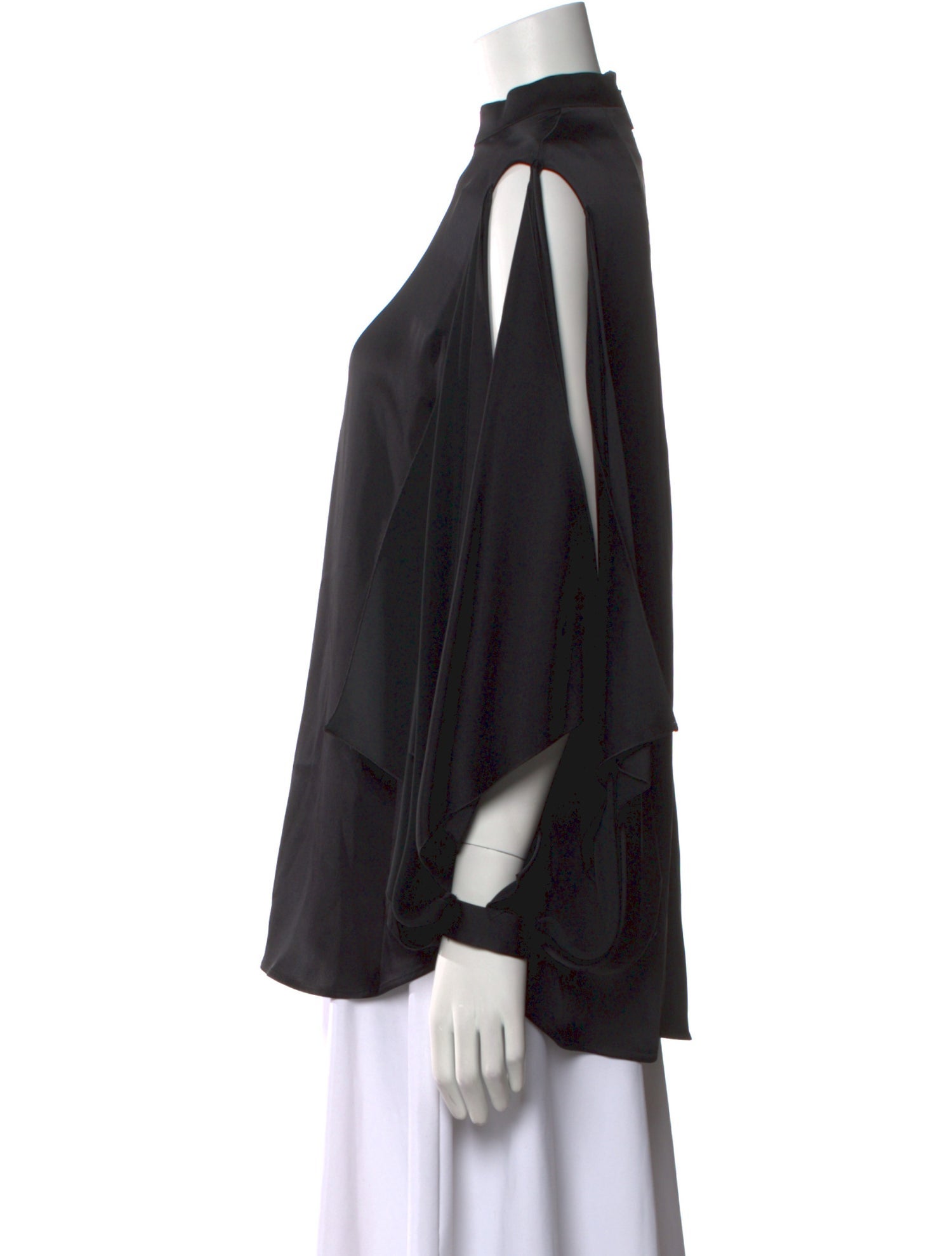 Christopher Kane Mock Neck Long Sleeve Blouse w/ Tags